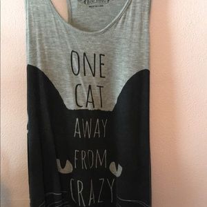 Graphic tank top
